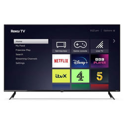 Polaroid Smart 720p Roku TV 24" LED HD Ready Freeview Play Dolby Audio Black