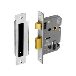 Securit Euro Nickel Plated Mortice Sash Lock