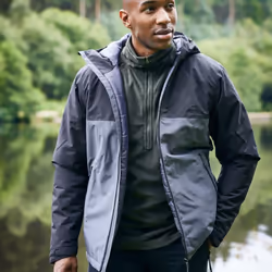 Craghoppers Unisex Adult Expert Thermic Insulated Waterproof Jacket - XS, Carbon Grey/Black