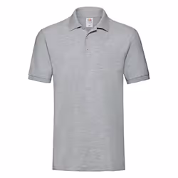 Fruit of the Loom Mens Premium Heathered Polo Shirt - XL, Athletic