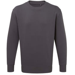 Anthem Unisex Adult Organic Sweatshirt - XS, Charcoal