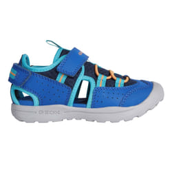 Geox Boys Vaniett Sandals - 1 UK, Royal Blue/Light Blue