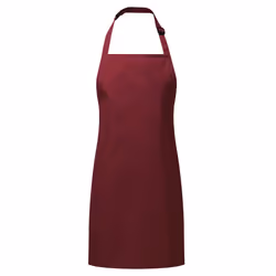 Premier Childrens/Kids Waterproof Full Apron - 3-6 Years, Burgundy