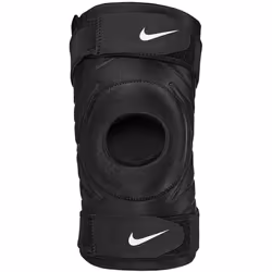 Nike Pro Compression Knee Support - S, Black/White