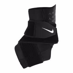 Nike Pro Compression Ankle Support - S, Black/White