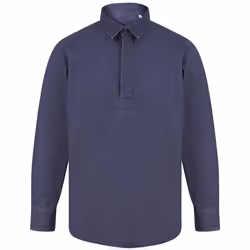Front Row Unisex Adult Washed Cotton Drill Shirt - M, Navy