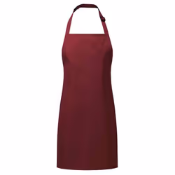 Premier Childrens/Kids Waterproof Full Apron - 3-6 Months, Burgundy