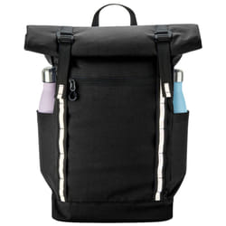 Quadra Urban Commute Roll Top Backpack - One Size, Black