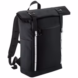 Quadra Urban Commute Roll Top Backpack - One Size, Black