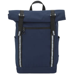 Quadra Urban Commute Roll Top Backpack - One Size, French Navy