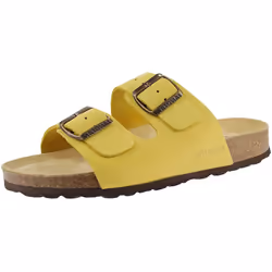 Sanosan Womens/Ladies Aston Leather Sandals - 7 UK, Sun Yellow