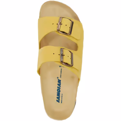 Sanosan Womens/Ladies Aston Leather Sandals - 7 UK, Sun Yellow