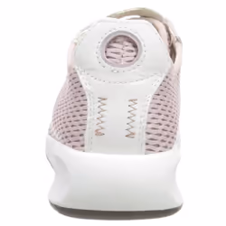 Geox Womens/Ladies Aerantis Leather Trainers - 7.5 UK, Antique Rose/White