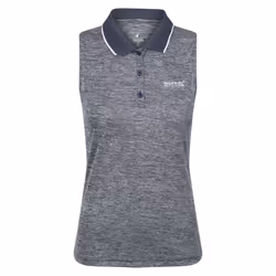 Regatta Womens/Ladies Tima II Sleeveless Polo Shirt - 10 UK, Navy