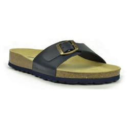 Sanosan Womens/Ladies Malaga Sano Sandals - 4 UK, Navy/Brown