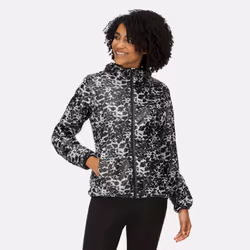 Regatta Womens/Ladies Serenton Ink Blot Waterproof Jacket - 12 UK, Monochrome