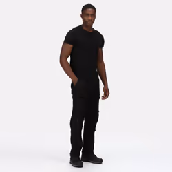 Regatta Mens Pro Utility Work Trousers - 36R, Black
