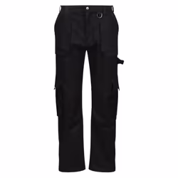 Regatta Mens Pro Utility Work Trousers - 34R, Black