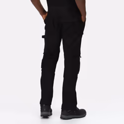 Regatta Mens Pro Utility Work Trousers - 34R, Black