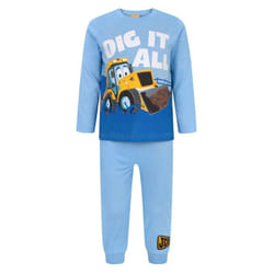 JCB Childrens Boys Dig It All Pyjamas