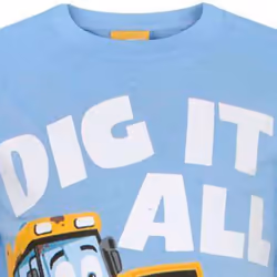 JCB Childrens Boys Dig It All Pyjamas