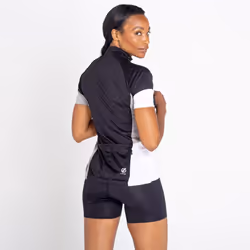 Dare 2B Womens/Ladies Compassion II Lightweight Jersey - 16 UK, Black/Ash Grey