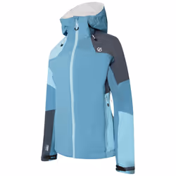Dare 2B Womens/Ladies Checkpoint III Recycled Waterproof Jacket - 8 UK, Capri Blue/Crystal Seas