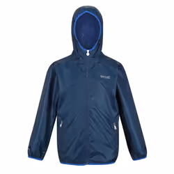 Regatta Great Outdoors Childrens/Kids Lever II Packaway Rain Jacket - 13 Years, Moonlight Denim