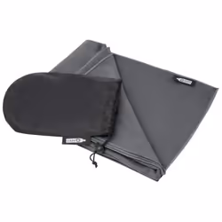 Bullet Pieter RPET Towel - One Size, Grey