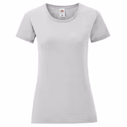 Fruit Of The Loom Womens/Ladies Iconic T-Shirt - XS, Athletic Heather Grey