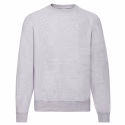 Fruit Of The Loom Adults Unisex Classic Raglan Sweatshirt - 3XL, Heather Grey