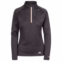Trespass Womens/Ladies Fairford Fleece Top - L, Black Marl