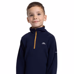 Trespass Boys Etto Airtrap Microfleece - 3-4 Years, Navy