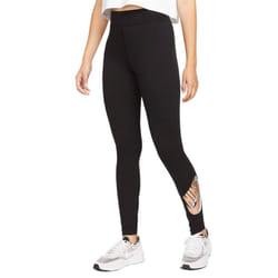Nike Womens/Ladies Essential Printed High Waist Sports Leggings - XS, Black
