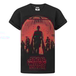 Star Wars: Rogue One Boys Foil T-Shirt - 9-10 Years, Vivid Red/Black
