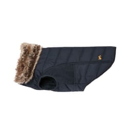 Joules Cherington Dog Coat - M, Navy