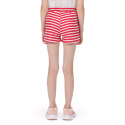 Regatta Childrens/Kids Dayana Towelling Stripe Casual Shorts - 9-10 Years, Pink Fusion/White