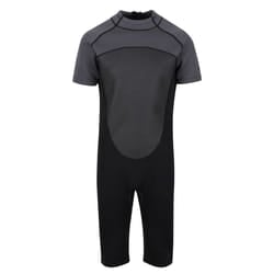 Regatta Mens Shorty Wetsuit - L-XL, Black/Dark Grey