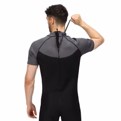 Regatta Mens Shorty Wetsuit - L-XL, Black/Dark Grey