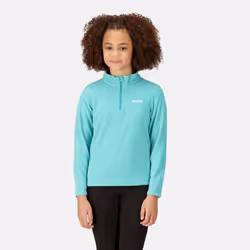 Regatta Great Outdoors Childrens/Kids Hot Shot II Half Zip Fleece Top - 14 Years, Turquoise