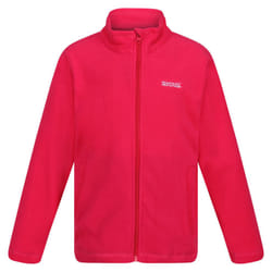 Regatta Great Outdoors Childrens/Kids King II Lightweight Full Zip Fleece Jacket - 14 Years, Pink Potion