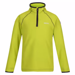 Regatta Childrens/Kids Loco Fleece - 3-4 Years, Bright Kiwi/Citronella