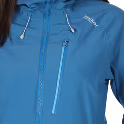 Regatta Womens/Ladies Britedale Waterproof Jacket - 12 UK, Vallarta Blue