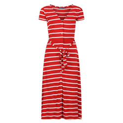 Regatta Womens/Ladies Maisyn Stripe Shirt Dress - 12 UK, True Red/White