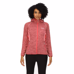 Regatta Womens/Ladies Walbury III Full Zip Fleece Jacket - 10 UK, Tropical Pink/Rethink Pink