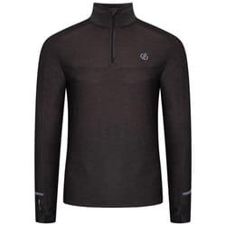 Dare 2B Mens Power Up II Lightweight Jersey - L, Black Marl