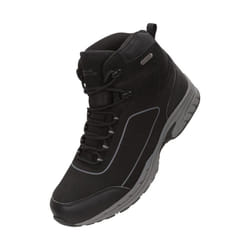 Mountain Warehouse Mens Ramble Softshell Walking Boots - 10 UK, Charcoal/Black