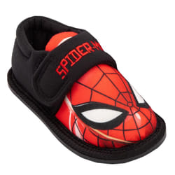 Spider-Man Boys Slippers - 9 UK Child, Black/Red