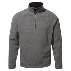 Craghoppers Mens Corey VI Half Zip Fleece Top - 3XL, Black Pepper Marl