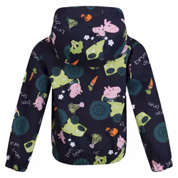 Regatta Childrens/Kids Peppa Pig Tractor Waterproof Jacket - 6-12 Months, Navy